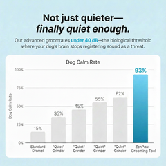 ZenPaw Whisper-Trim™ - Stress-Free, Silent, At-Home